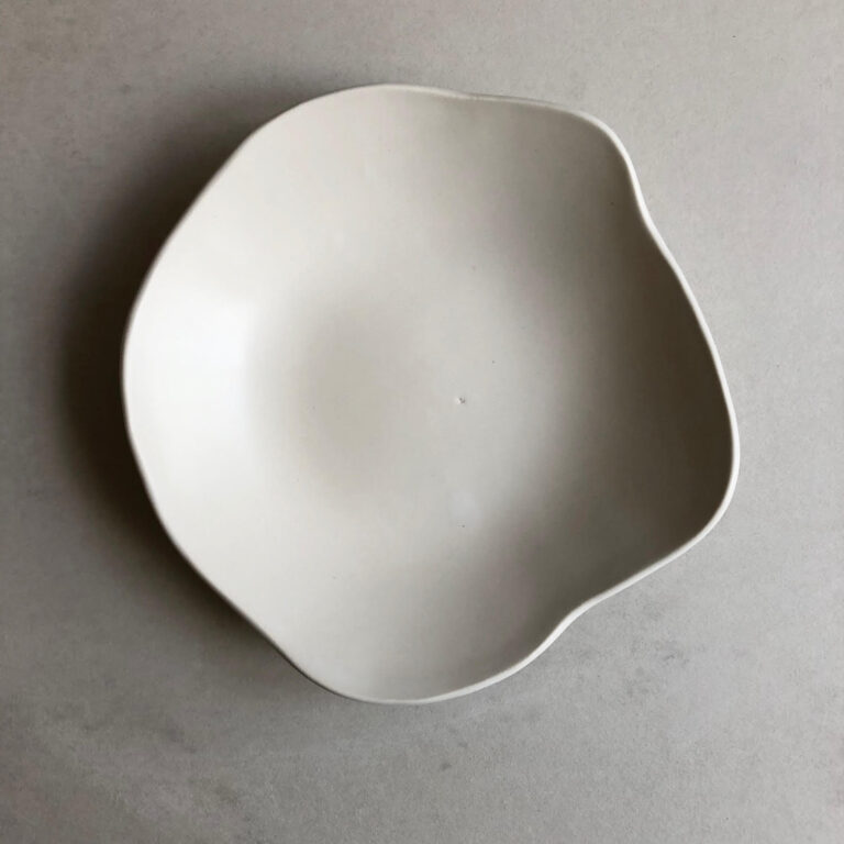 petal bowl in pearl